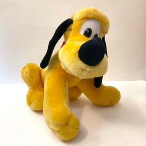 Vintage Disneyland Walt Disney World Stuffed Pluto Dog